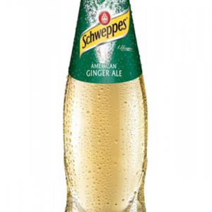 schweppes ginger ale cl33x24