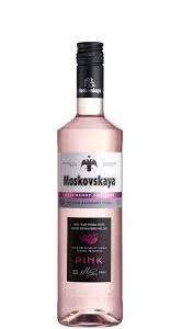 vodka moskovskaya pink cl70